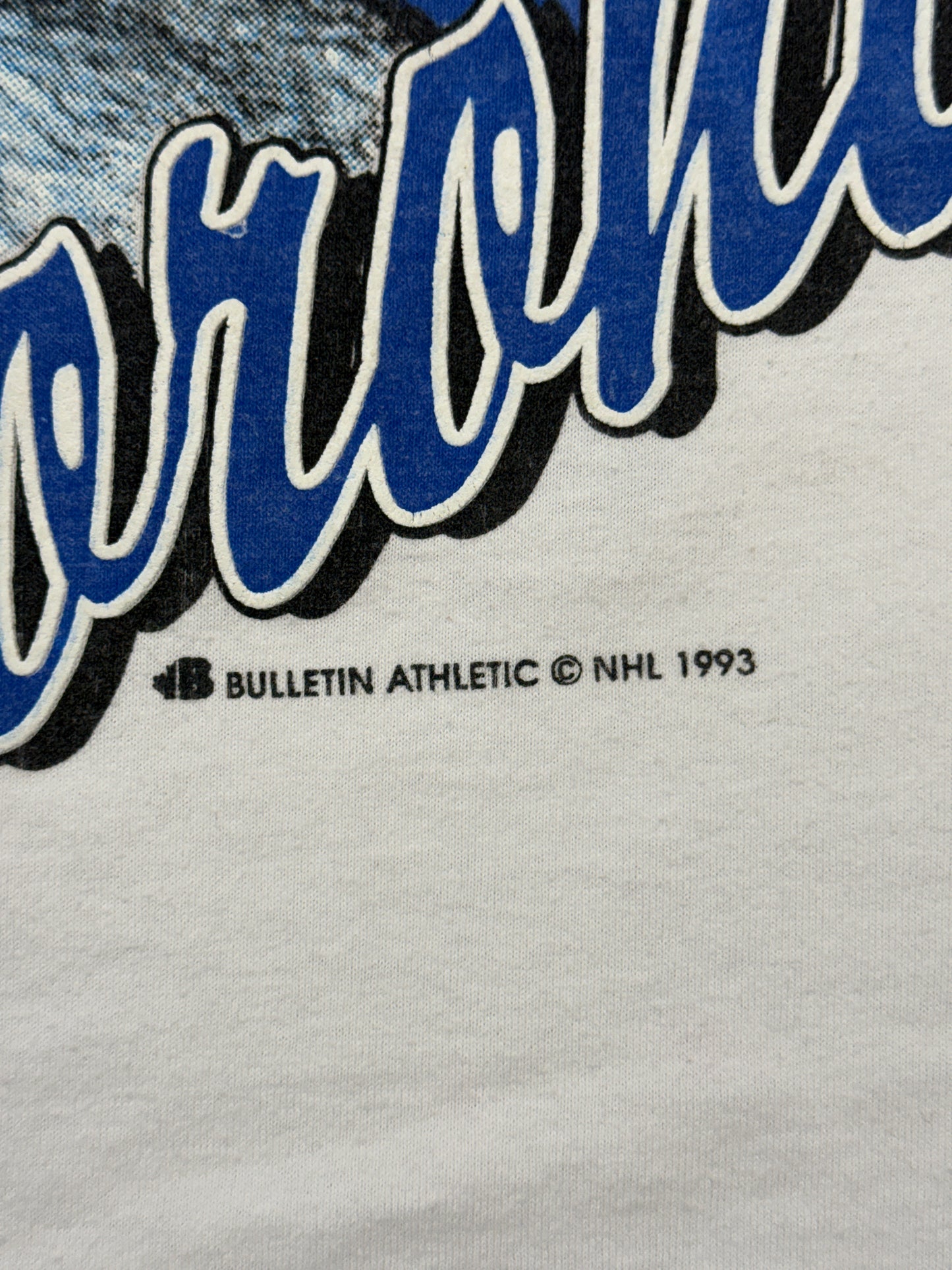 1993 BULLETIN ATHLETIC TORONTO MAPLE LEAFS WRAP AROUND TEE