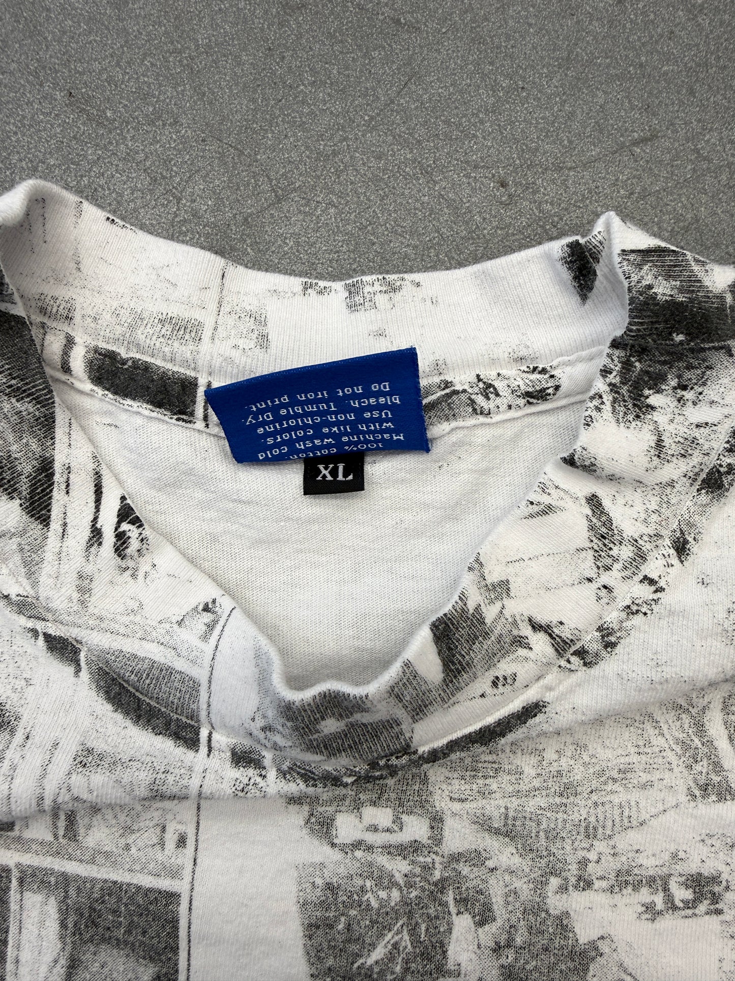ANDREW HURRICANE ANDREW NEWSPAPER CLIPS AND PICTURES AOP TEE