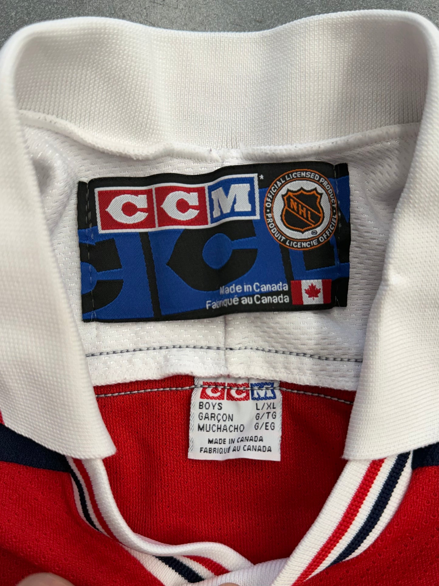 2001 NHL ALL STAR GAME TORONTO TEAM CCM YOUTH HOCKEY JERSEY