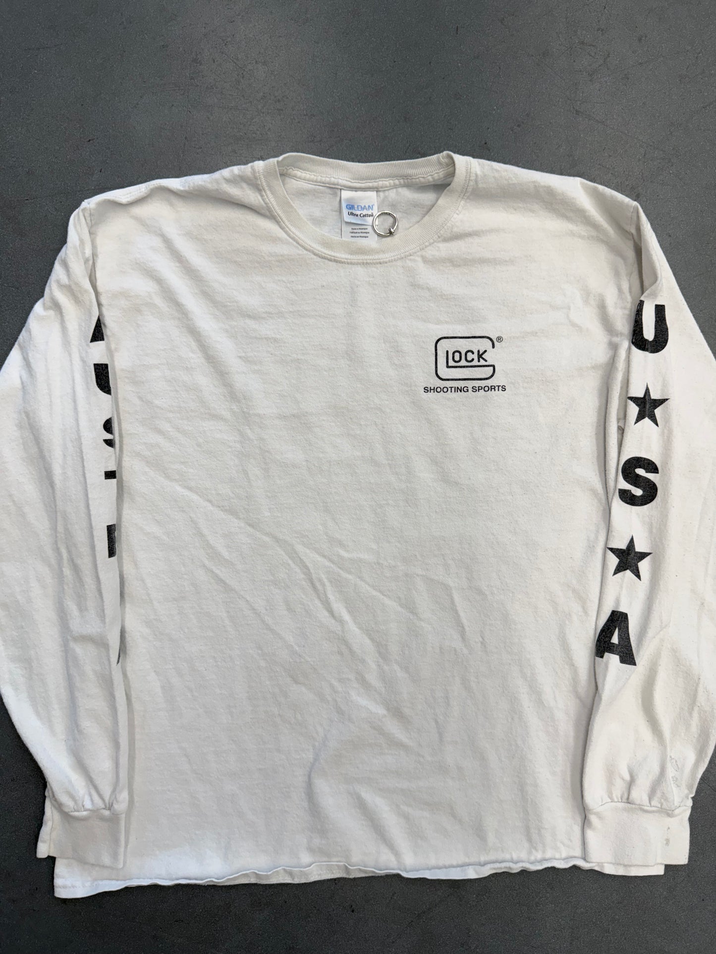 90'S GLOCK SHOOTING SPORTS LS TEE (GILDAN TAG)