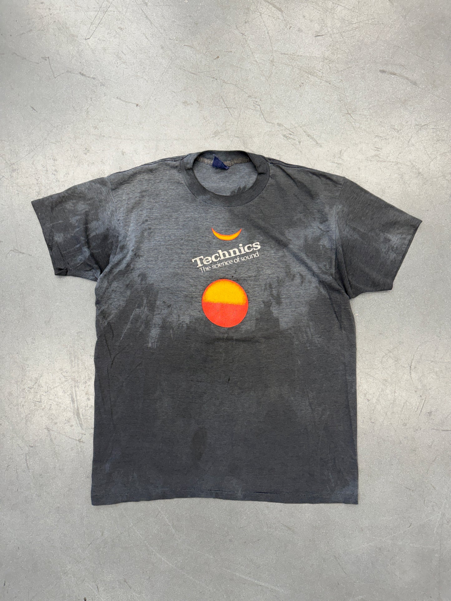 80'S TECHNICS THE SCIENCE OF SOUND TEE (BLUE FADED TAG)