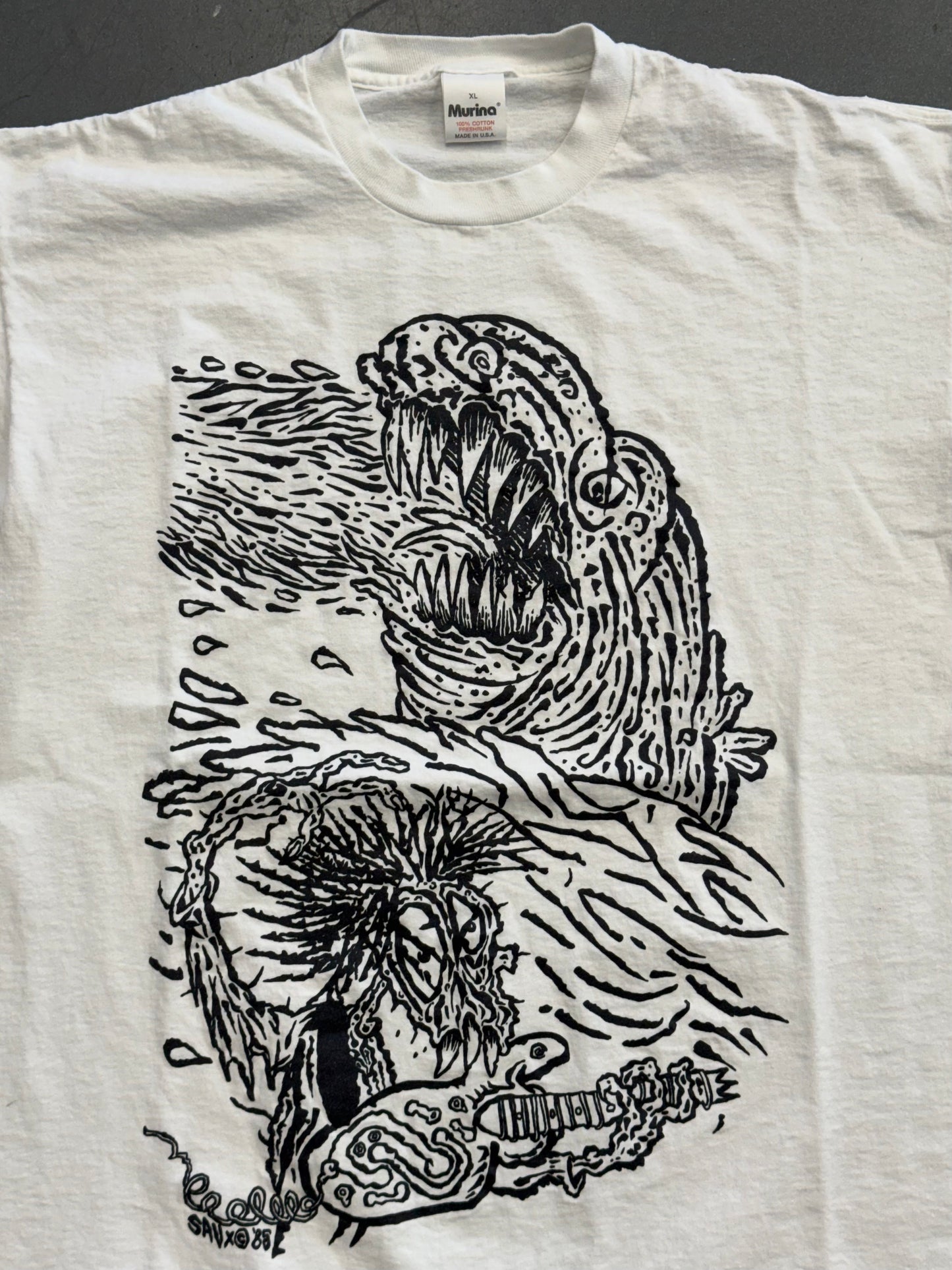 90S SONIC YOUTH BLOOD ON BRIGHTON BEACH TEE (MURINA TAG)