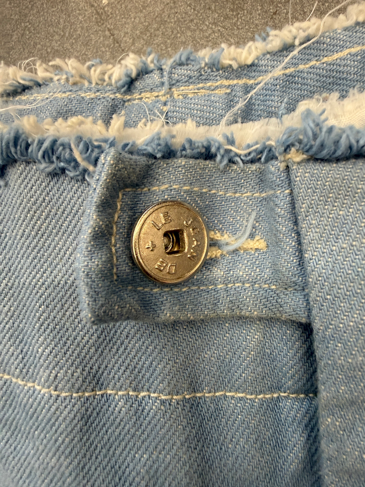 Y2K MARITHE FRANCOIS GIRBAUD DENIM SHUTTLE PANTS - LIGHT BLUE