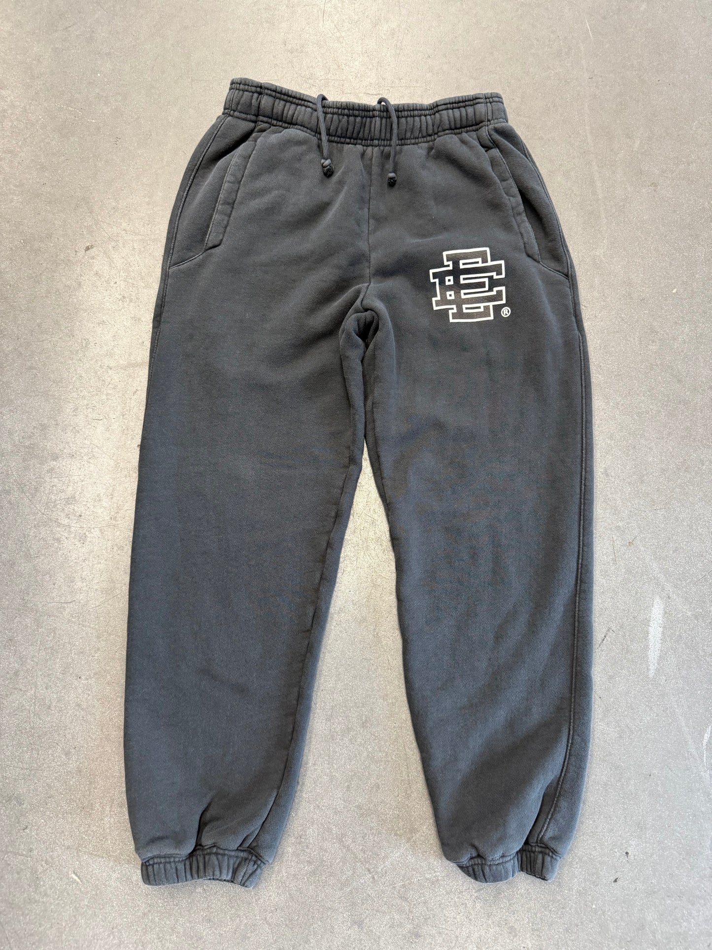 ERIC EMANUEL EE BASIC SWEAT PANT - BLACK/BLACK