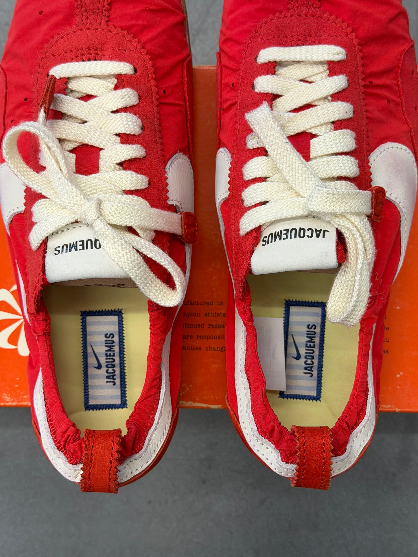 2025 WOMEN'S NIKE MOON SHOE SP JACQUEMUS UNIVERSITY RED (W/BOX)