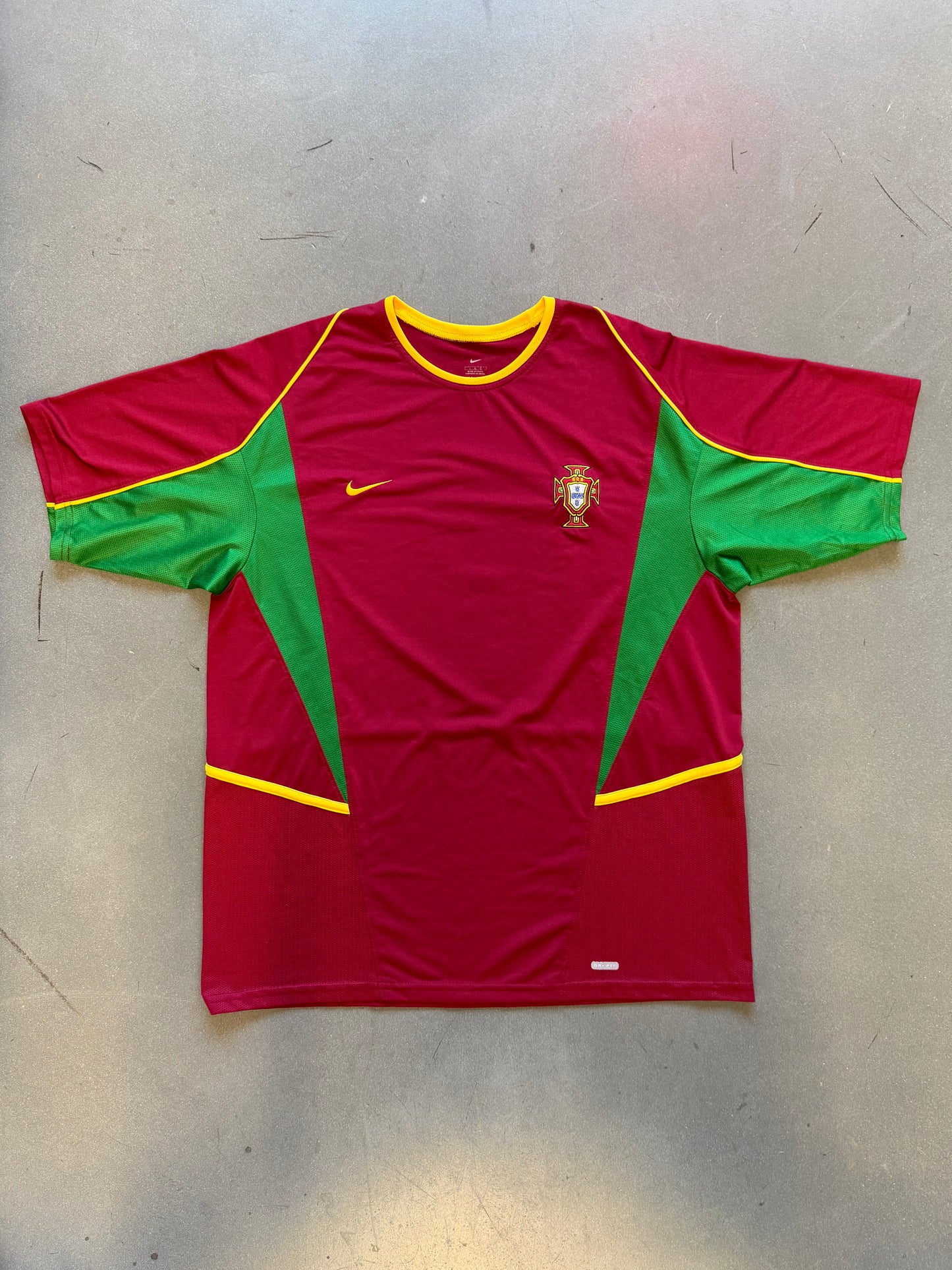 2002 PORTUGAL ADIDAS FIGO JERSEY