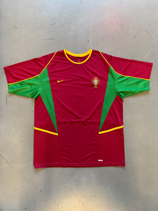 2002 PORTUGAL ADIDAS FIGO JERSEY