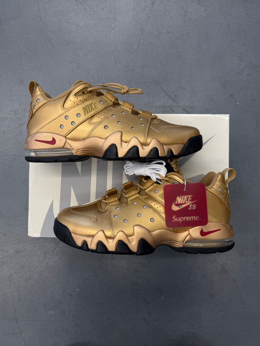 SS26 SUPREME NIKE SB AIR MAX 2 CB '94 LOW - SUPREME METALLIC GOLD (W/BOX)