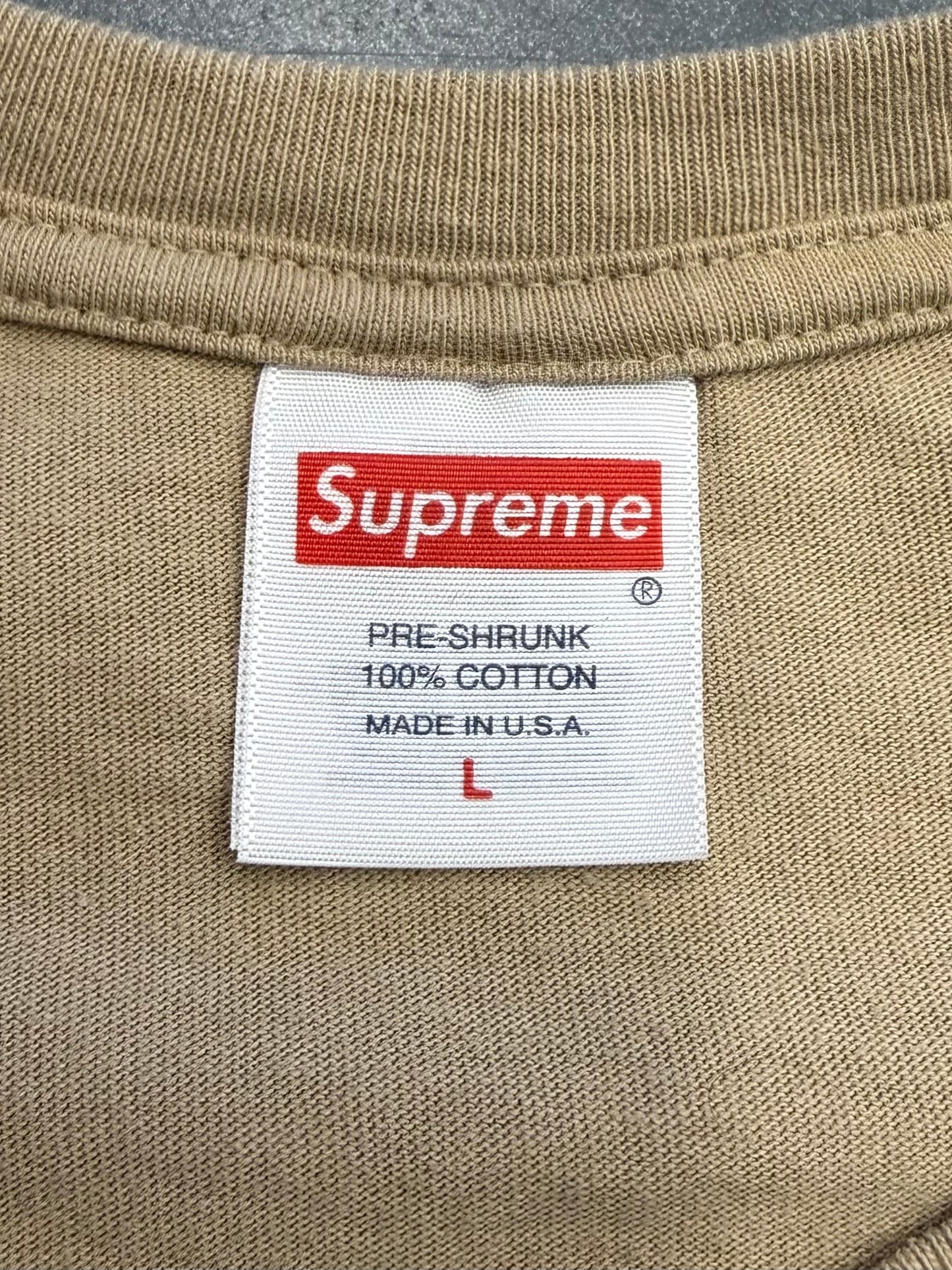 SS23 SUPREME BODY SNATCHERS TEE - KHAKI