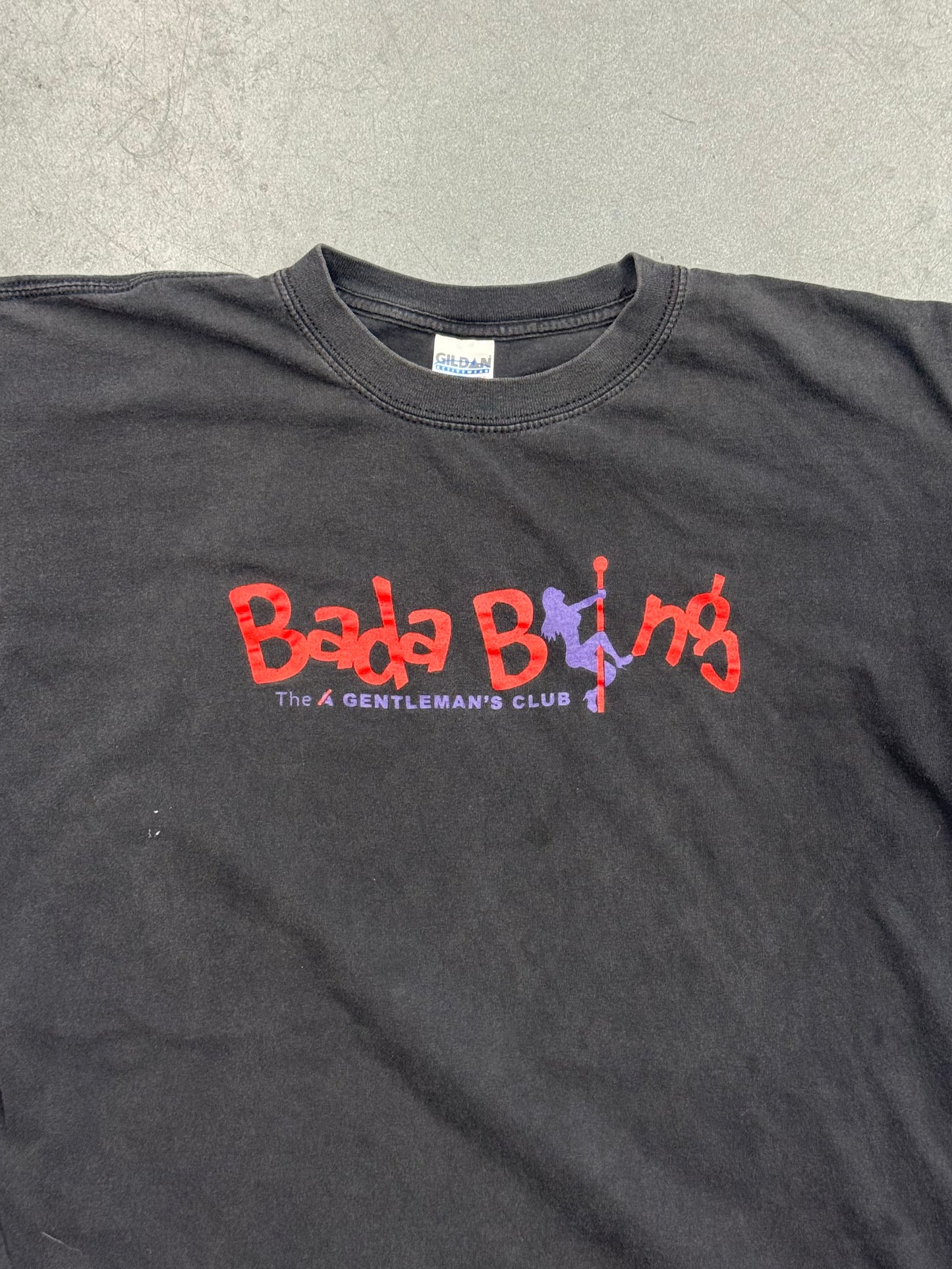 VINTAGE BADA BING THE GENTLEMAN'S CLUB TEE (GILDAN TAG)