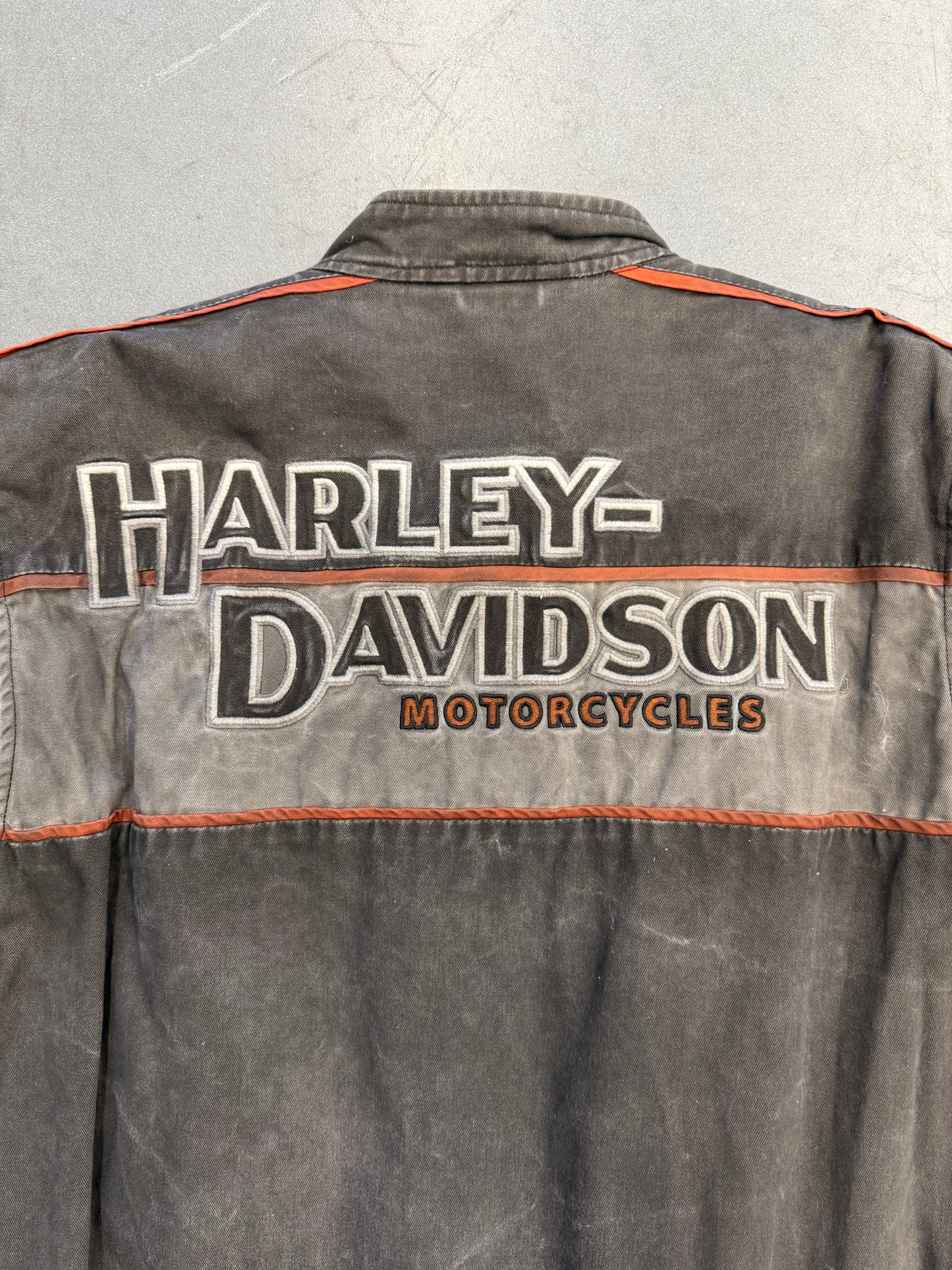 VINTAGE HARLEY-DAVIDSON MOTORCYCLES SYN3 ZIP-UP JACKET