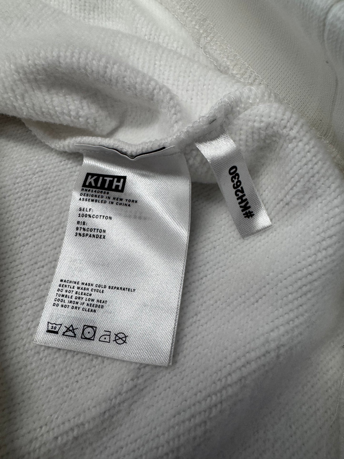 SS21 KITH X THE SIMPSONS CAST OF CHARACTERS HOODIE - WHITE (2XL)