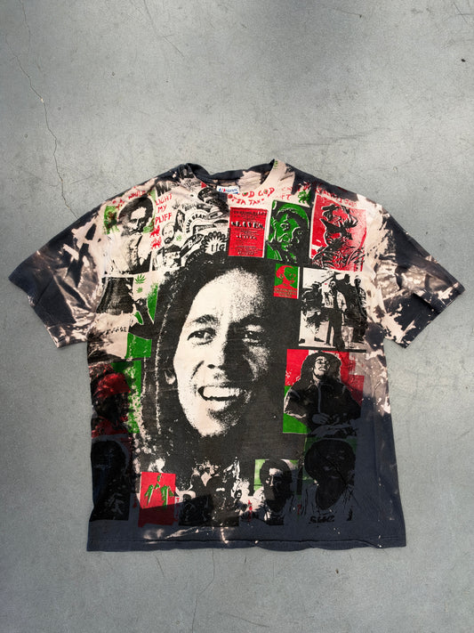 1990 BOB MARLEY MOSQUITOHEAD TEE (HANES TAG)