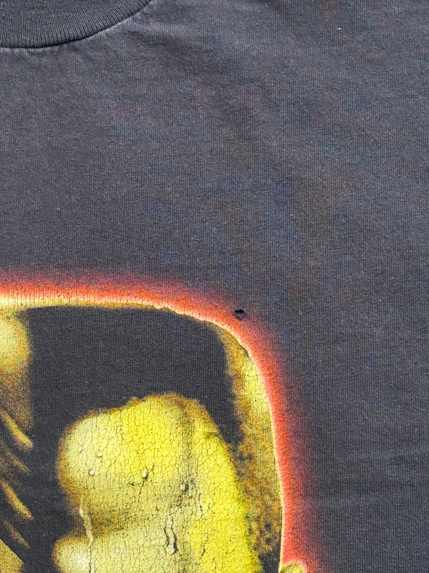 1999 WWF THE ROCK LAYIN' THE SMACK DOWN! "ON YOUR ROODY POO CANDY ASS" TEE (AAA TAG)