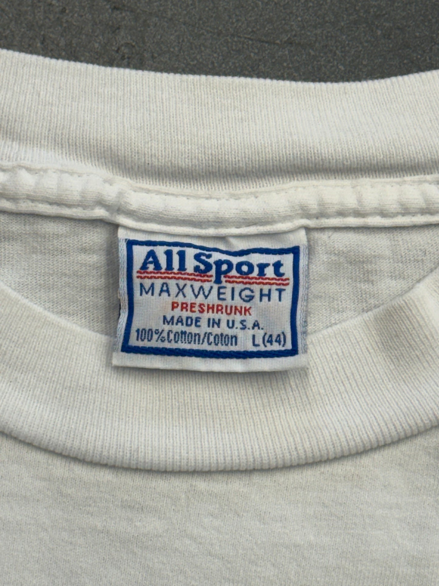 90S ANIME-STYLE "CREATING HEALTHY TOMORROWS" FOODS TEE (ALL SPORT TAG)