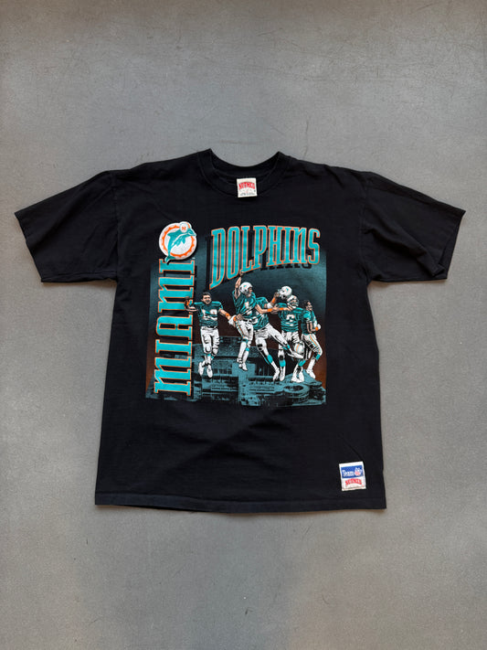 90'S MIAMI DOLPHINS CELEBRATION TEE (NUTMEG TAG)