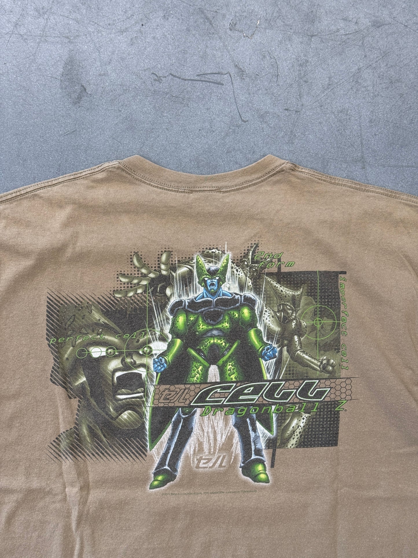 2001 DRAGONBALL Z CELL SAGA "PERFECT/IMPERFECT CELL" TEE