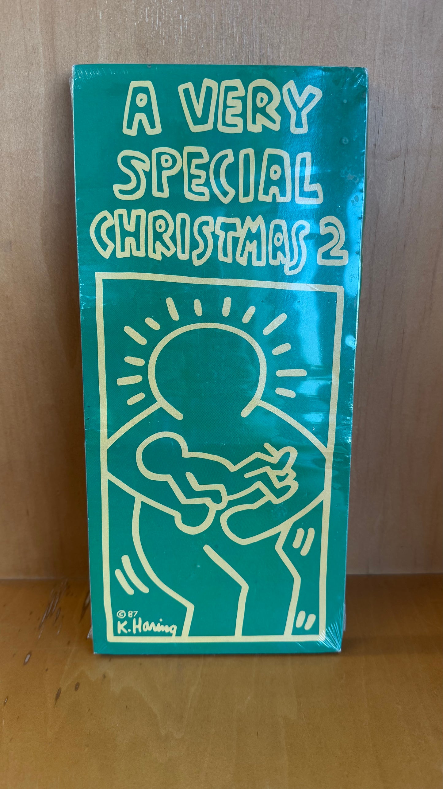 1987 A VERY SPECIAL CHRISTMAS 2 KEITH HAIRING BOOK