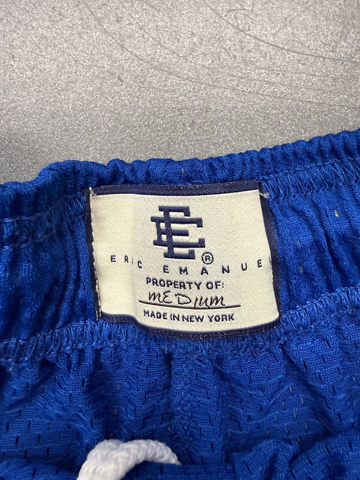 ERIC EMANUEL EE BASIC SHORT - ROYAL BLUE/WHITE