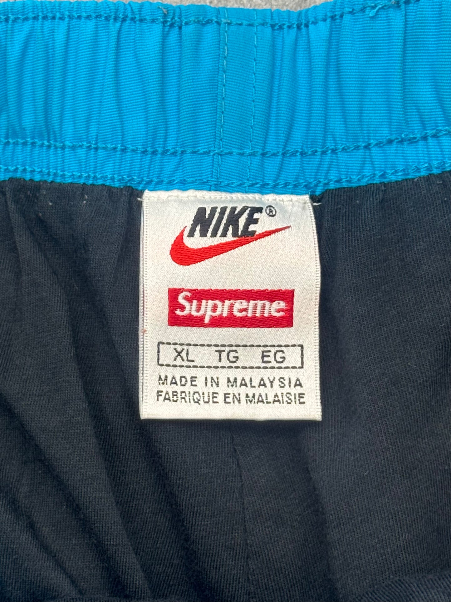 FW17 SUPREME X NIKE TRAIL RUNNING PANTS - BLUE