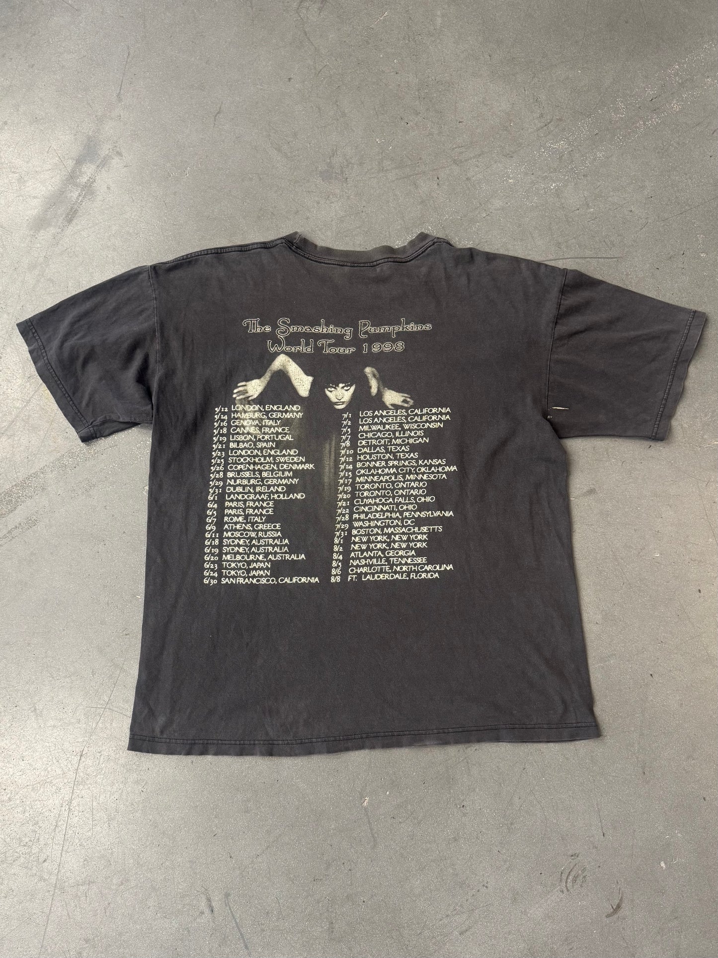 1998 THE SMASHING PUMPKINS ADORE ALBUM TEE (GIANT TAG)