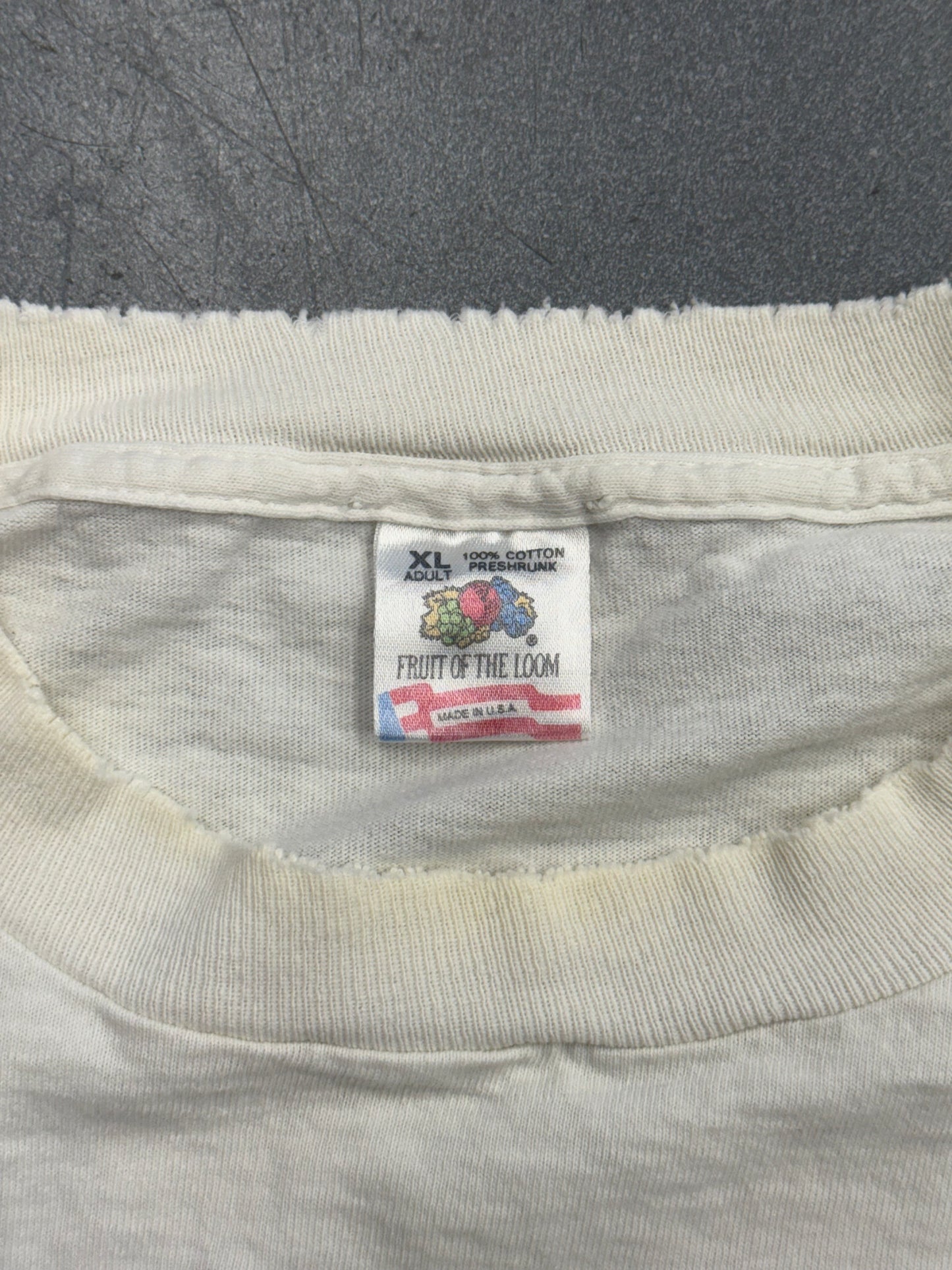90S WORLD WILDLIFE FUND "SAVING LIFE ON EARTH" PANDA MULLET TEE (FOTL TAG)