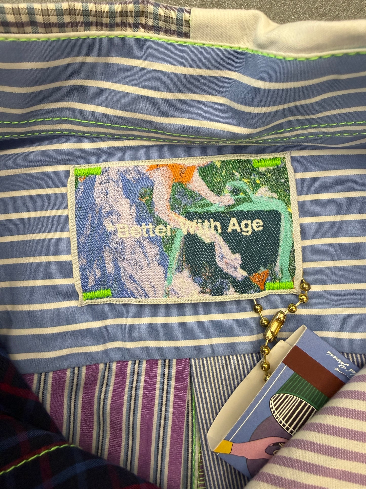 BETTER WITH AGE CANCEL BUTTON-UP SHIRT