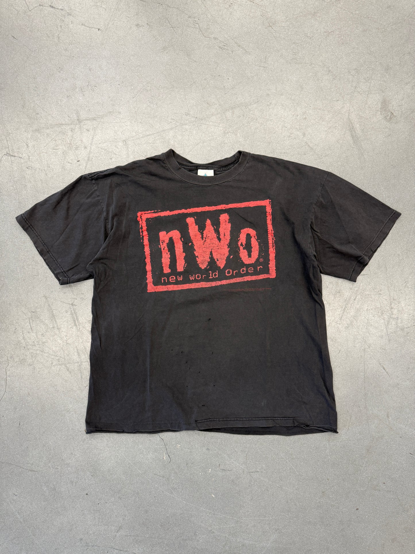 1998 NWO BAD HAS ARRIVED, AND IT'S HERE TO STAY TEE (CHAMP TAG)