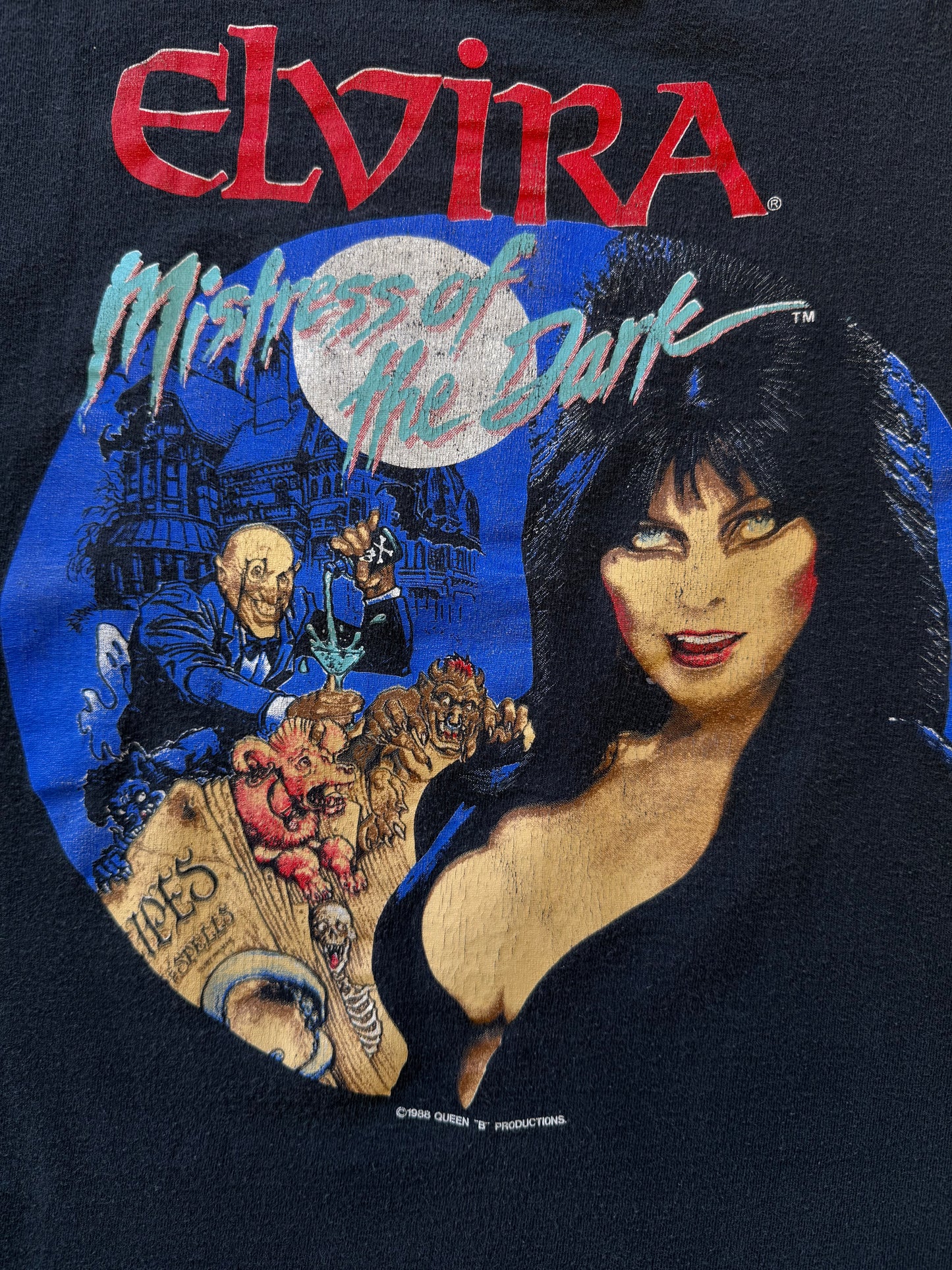 1988 ELVIRA MISTRESS OF THE DARK TEE