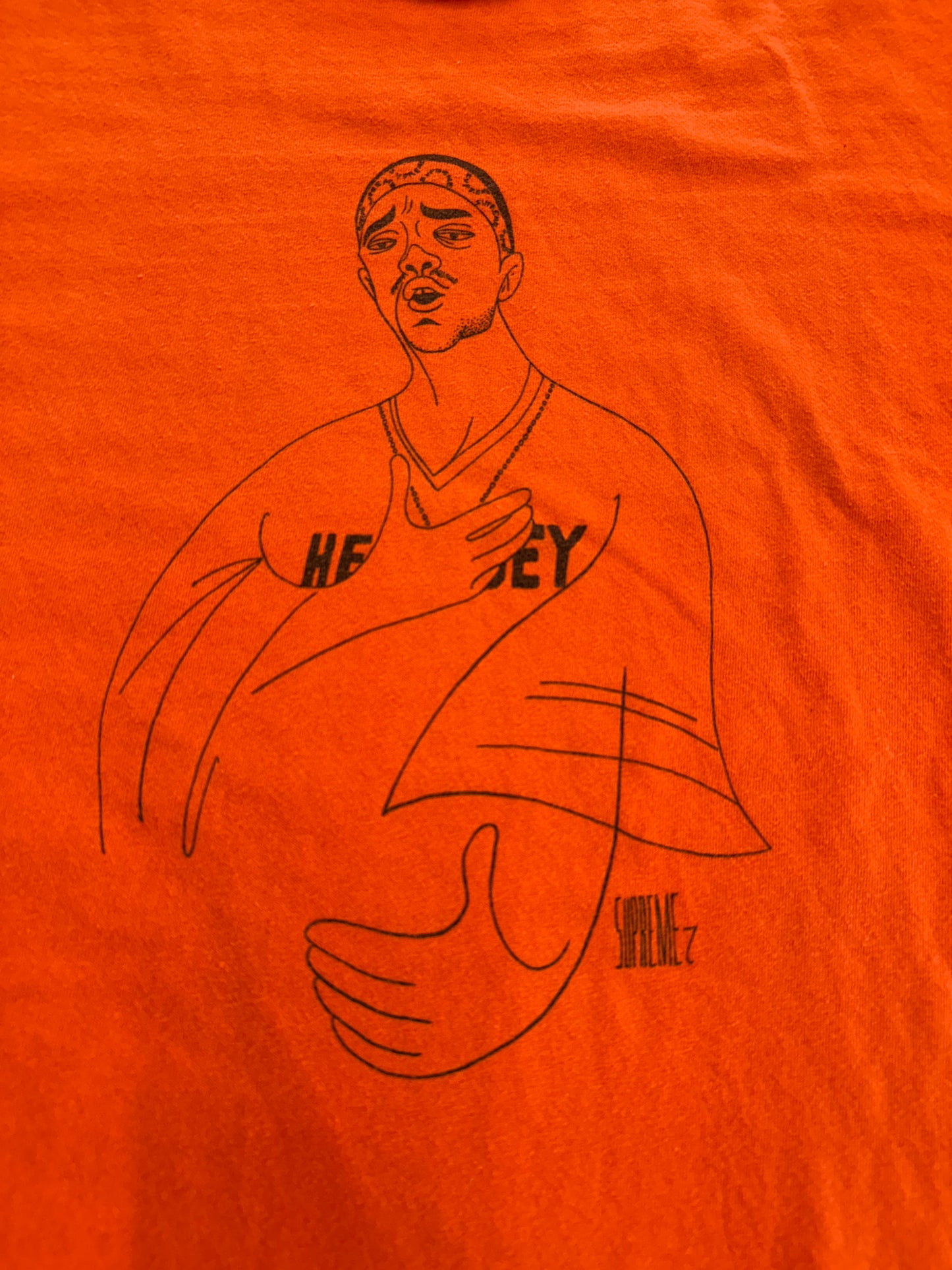 SS18 SUPREME THE PRODIGY TEE - ORANGE