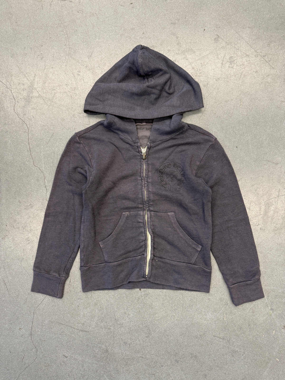 2010'S CHROME HEARTS USA FLAG ZIP-UP HOODIE & SWEATPANTS KIDS SET