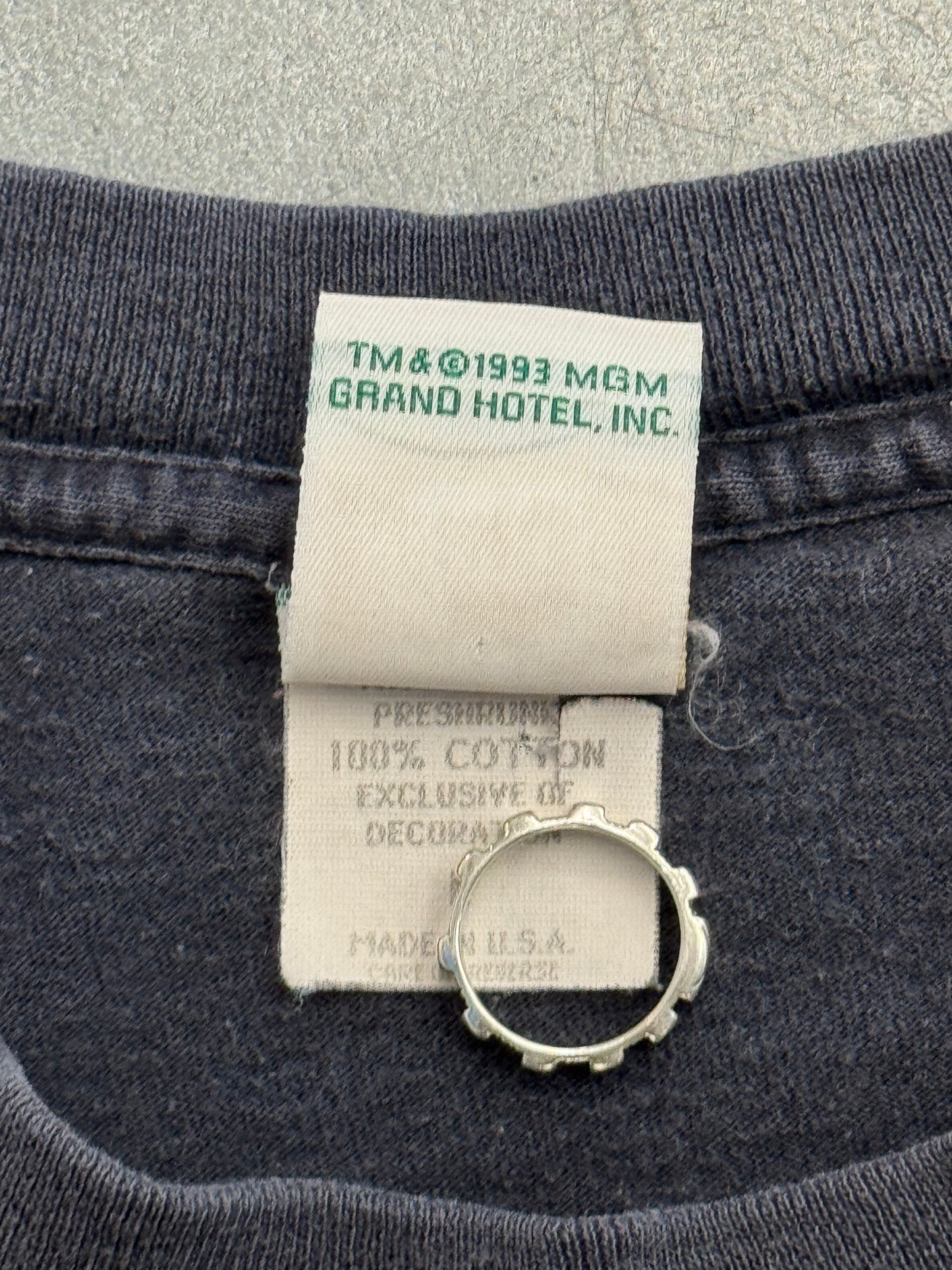 1996 TYSON VS. HOLYFIELD FADED MULLET TEE (MGM GRAND TAG)