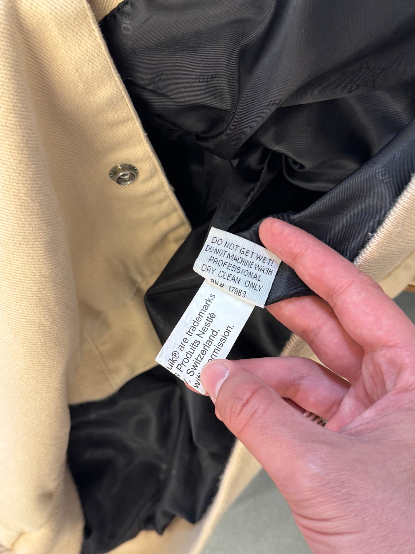 VINTAGE NESTLE NESQUIK JEFF HAMILTON JACKET