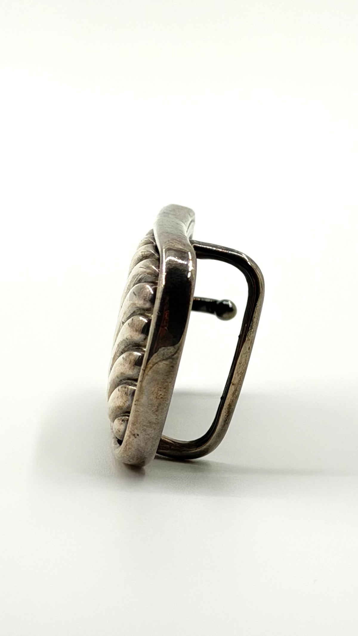 DAVID YURMAN STERLING SILVER BELT BUCKLE