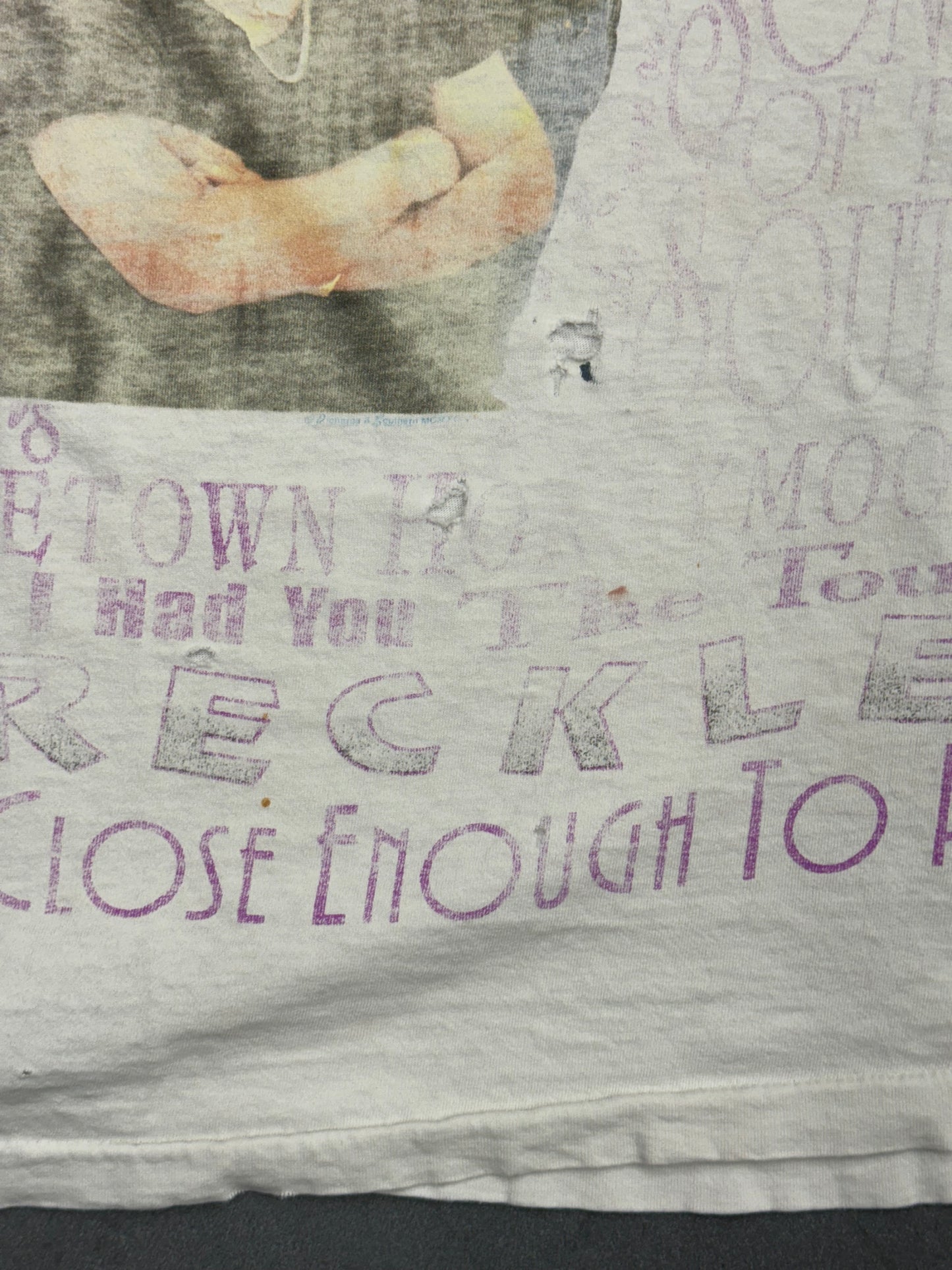 90S ALABAMA NO. 1 HITS AOP TEE (FOTL TAG)