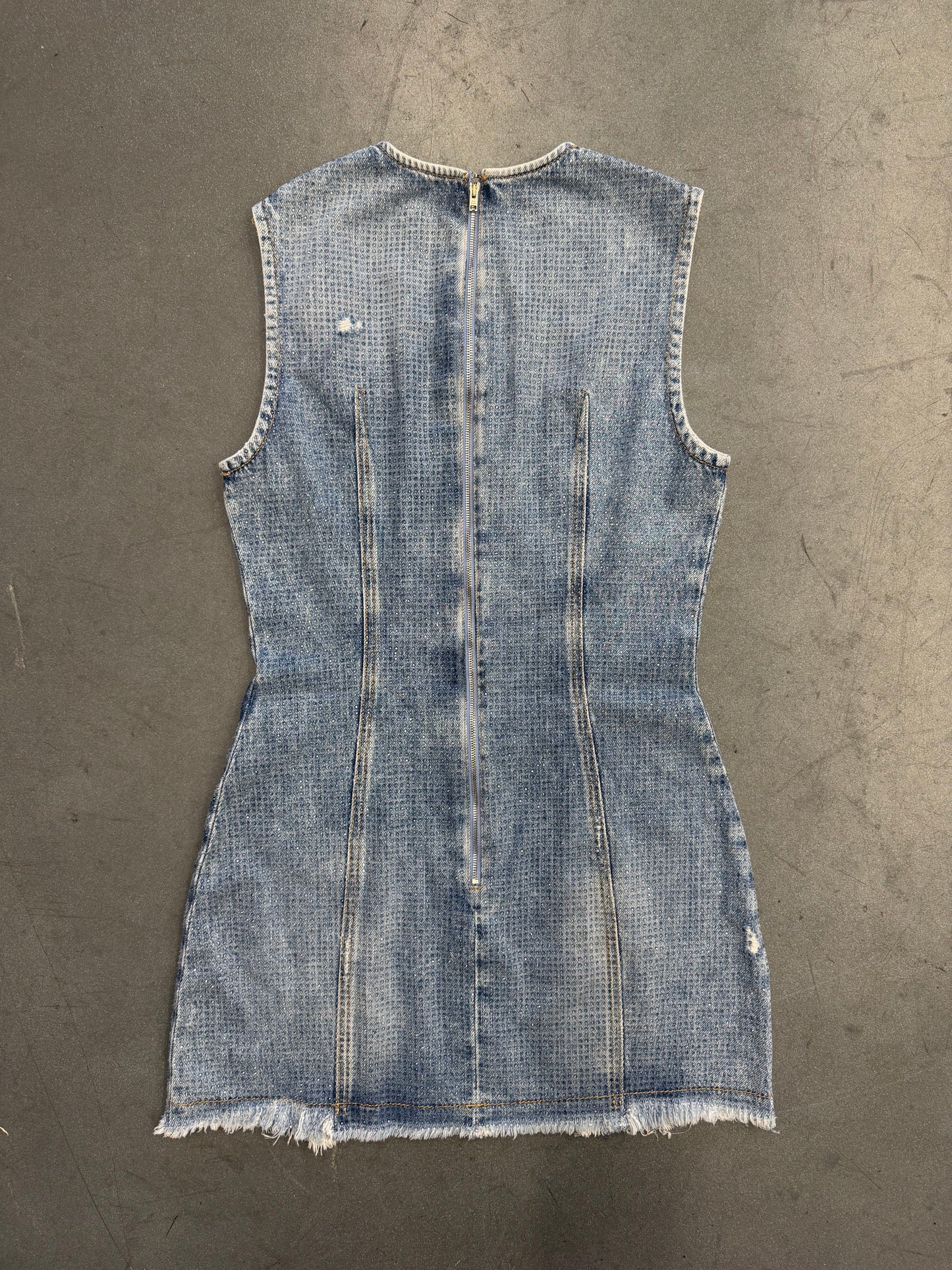 ACNE STUDIOS RHINESTONE MINI DRESS