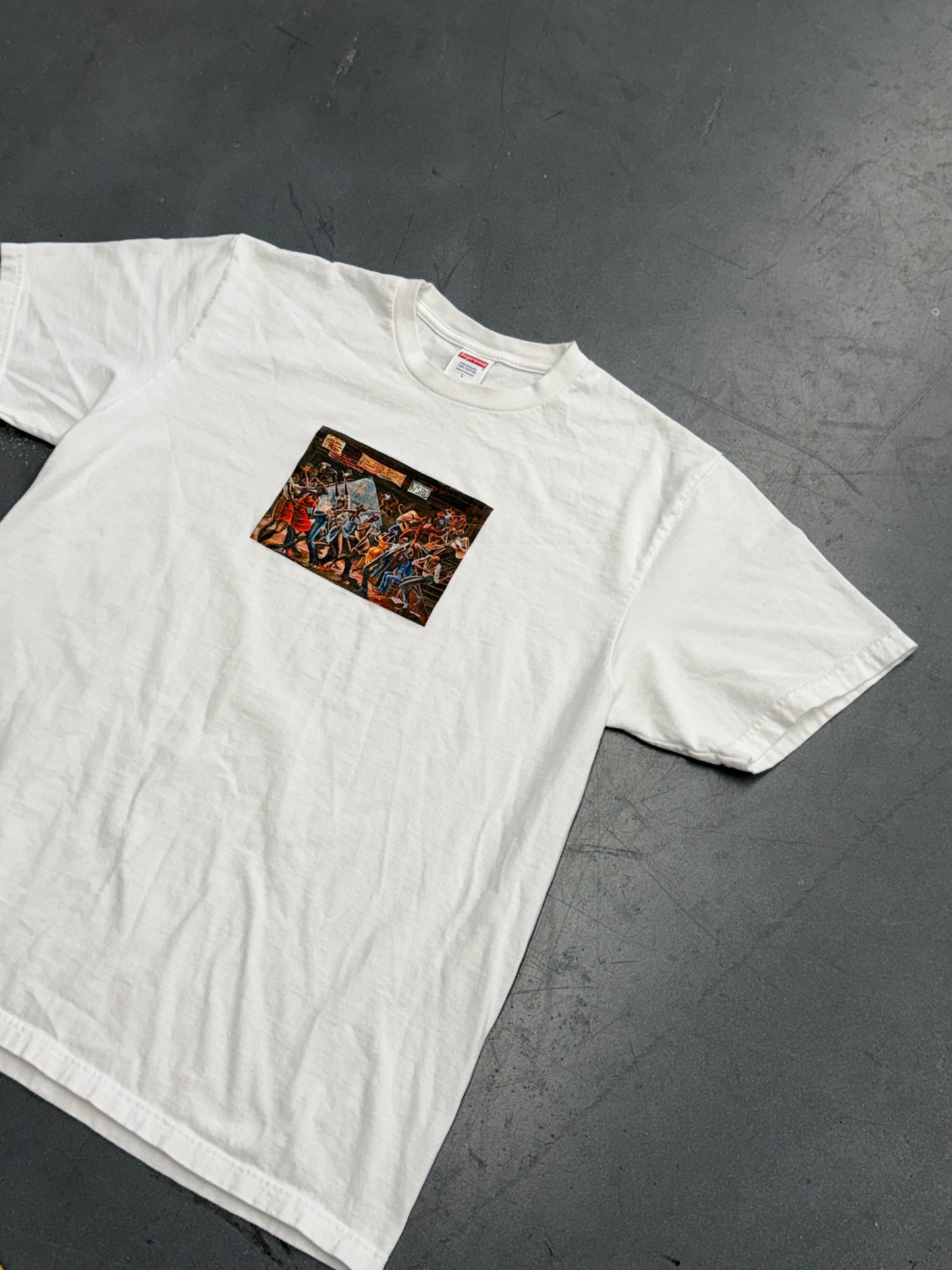 SS25 SUPREME ERNIE BARNES TEE - WHITE