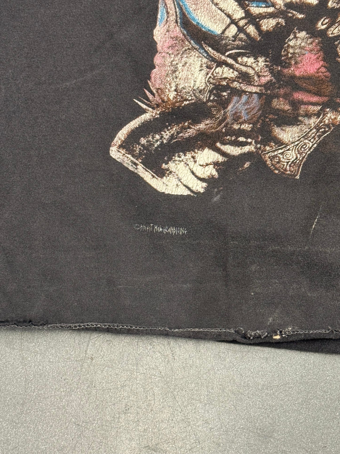 90S UNLEASHED CUT-OFF BAND TEE (TUF TAG)