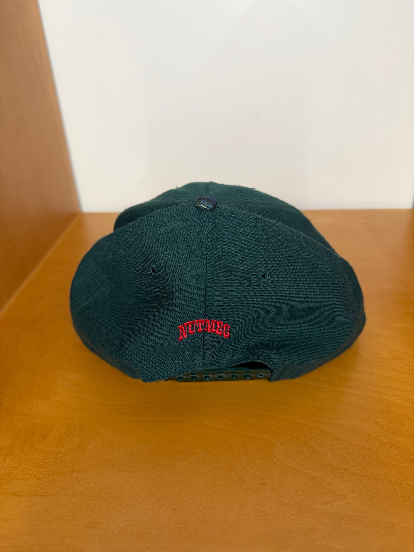 90S UNIVERSITY OF MIAMI PLAID BILL NUTMEG SNAPBACK