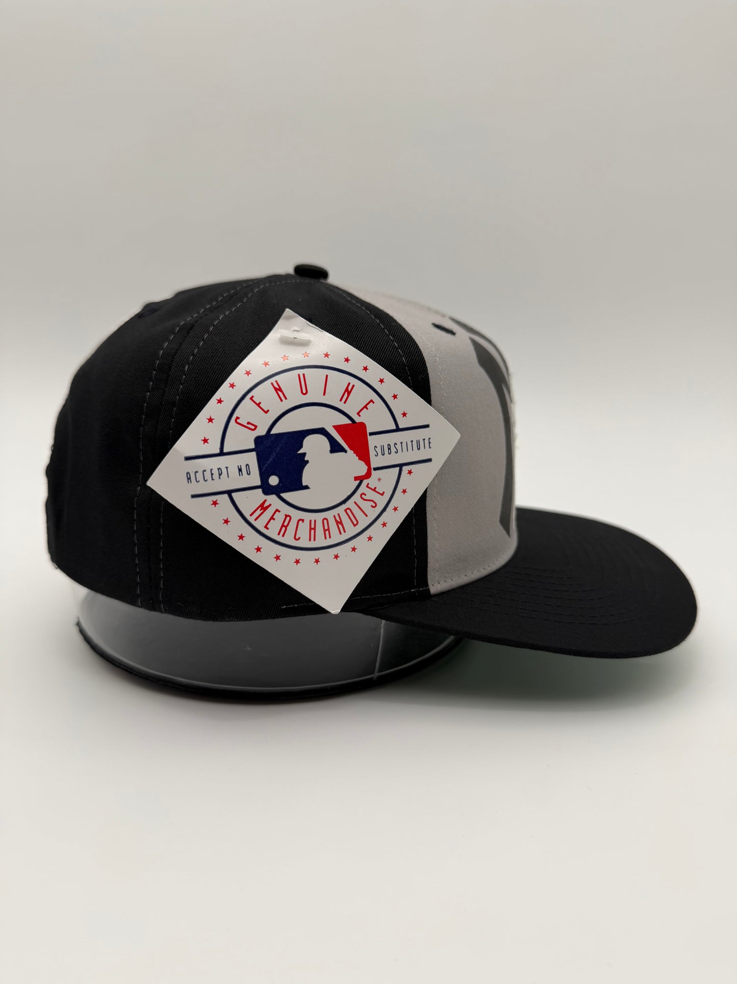 90S NEW YORK YANKEES DOUBLE LOGO SNAPBACK (DREW PEARSON TAG) (NWT)