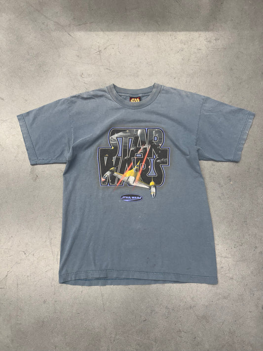 90S STAR WARS X-WING STARFIGHTER TEE (RED STAR WARS TAG)