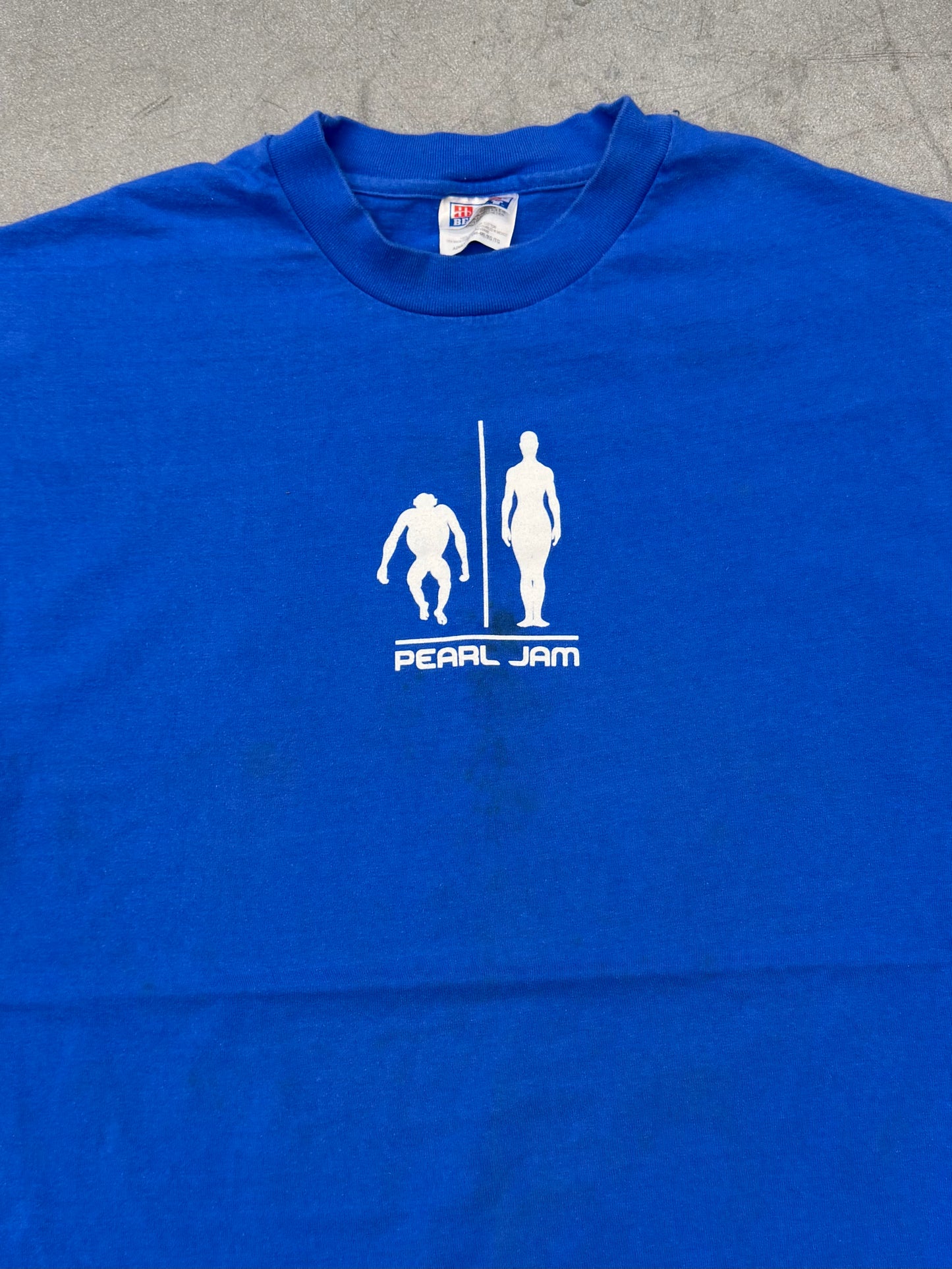 2000 PEARL JAM BINAURAL TOUR DNA TEE (HANES TAG)