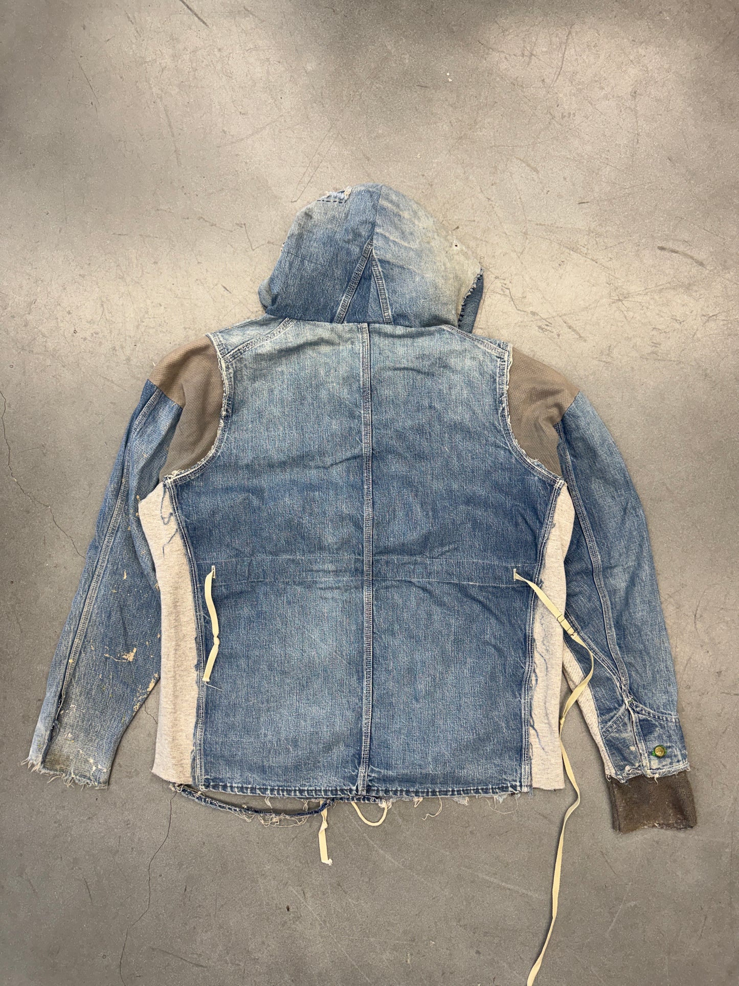 GREG LAUREN 1/1 VINTAGE BIG MAC DENIM PARKA