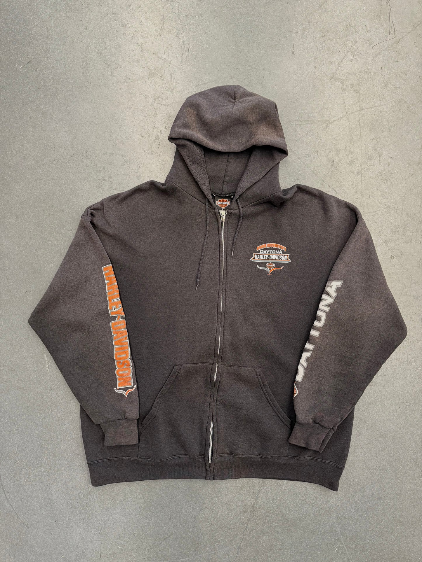 2005 HARLEY-DAVIDSON DAYTONA BRUCE ROSSMEYER'S ZIP UP HOODIE