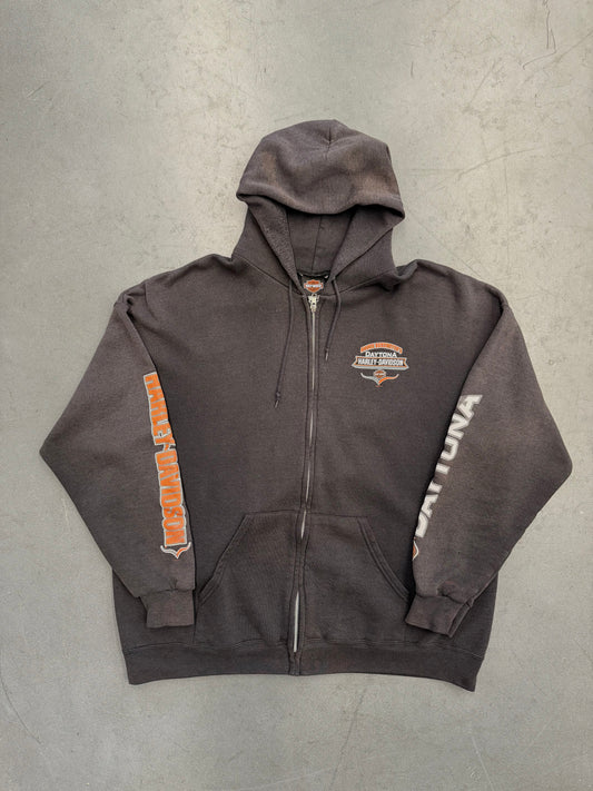 2005 HARLEY-DAVIDSON DAYTONA BRUCE ROSSMEYER'S ZIP UP HOODIE