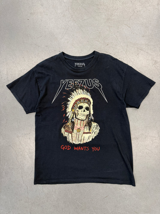 2013 YEEZUS GOD WANTS YOU TOUR TEE (PRINTED TAG)