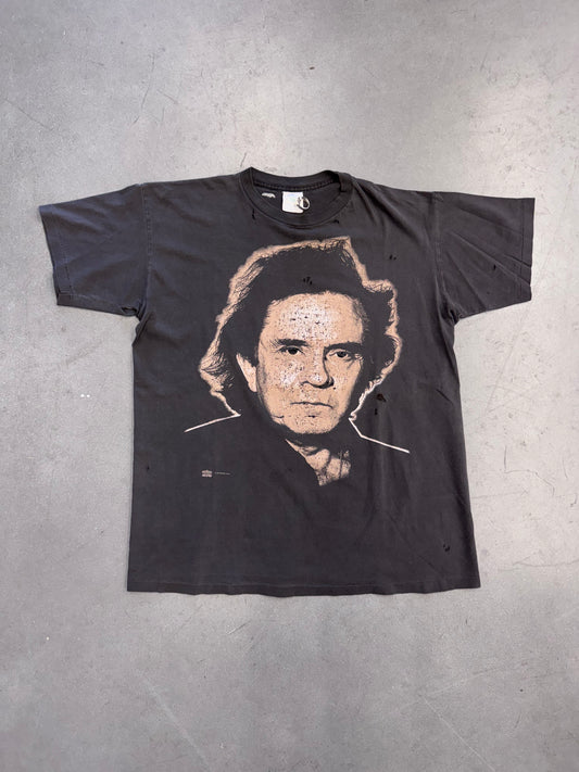 1994 JOHNNY CASH DISTRESSED TEE (WINTERLAND TAG)