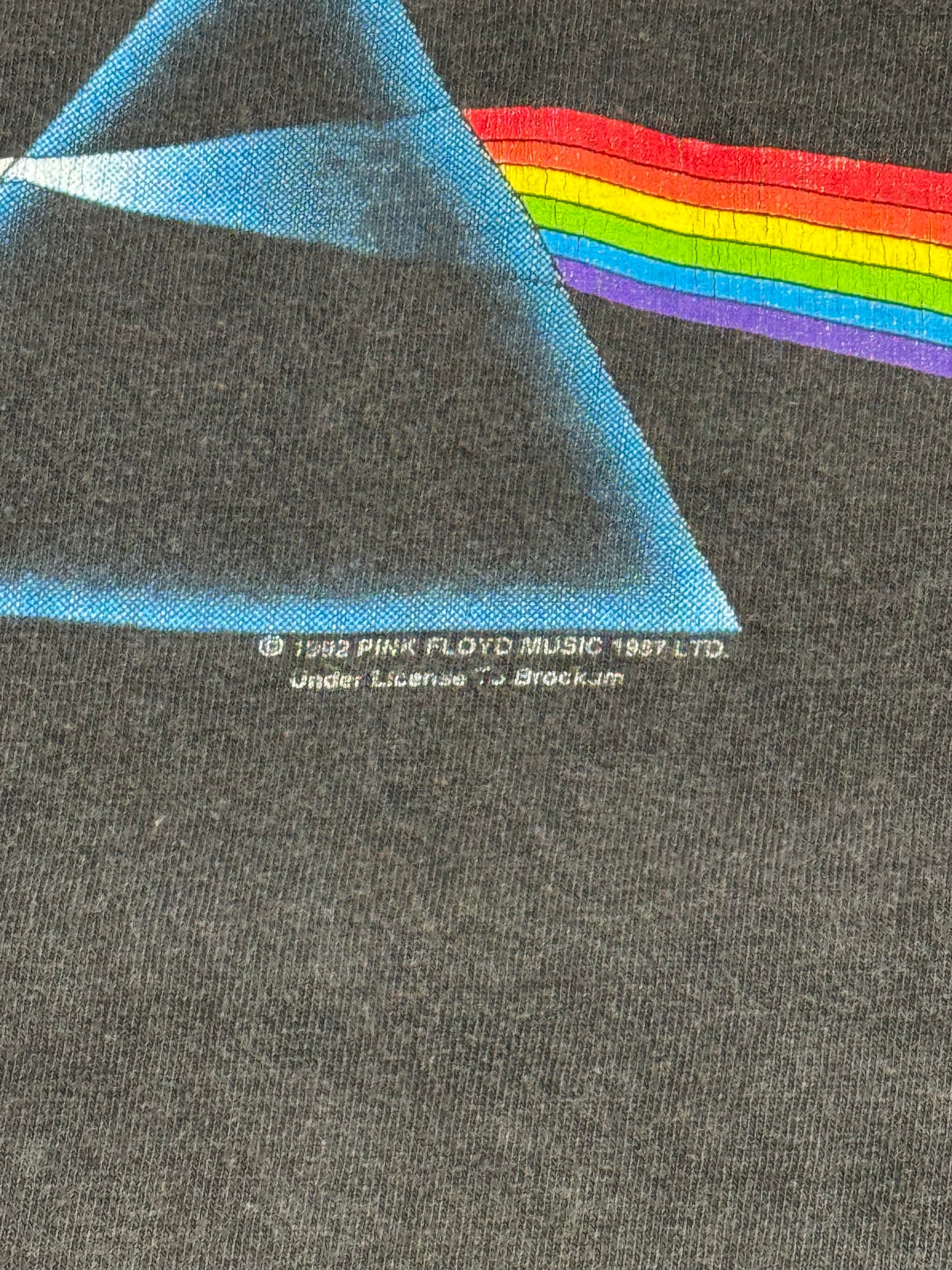 1992 PINK FLOYD DARK SIDE OF THE MOON TEE (BROCKUM TAG)