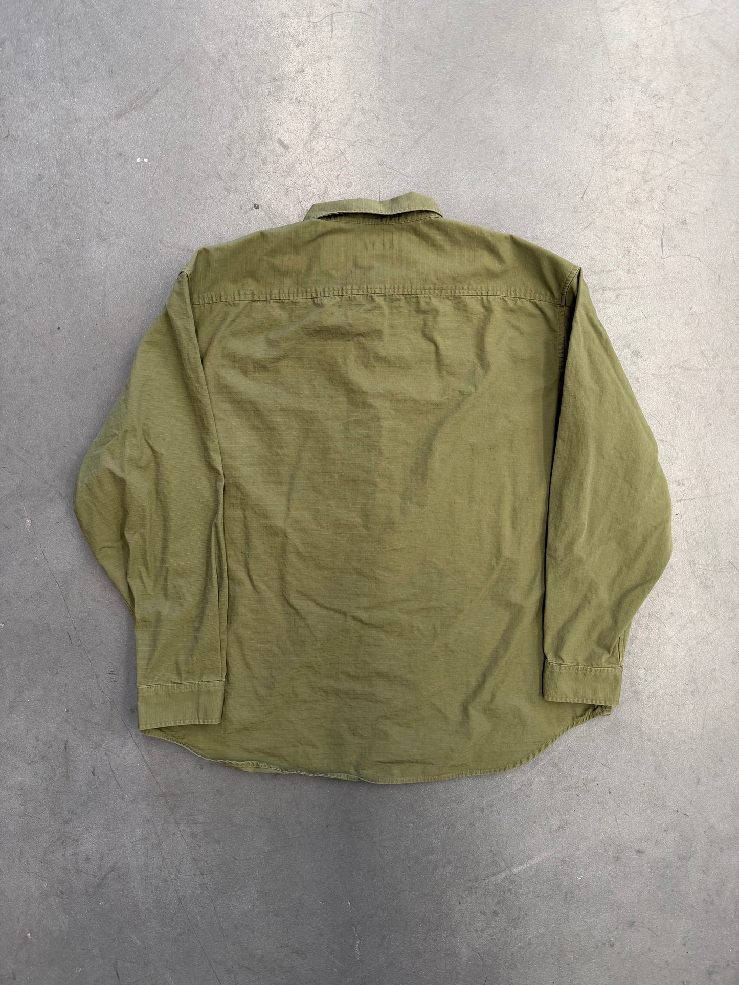 FW23 SUPREME BOUNTY HUNTER RIPSTOP SHIRT - OLIVE