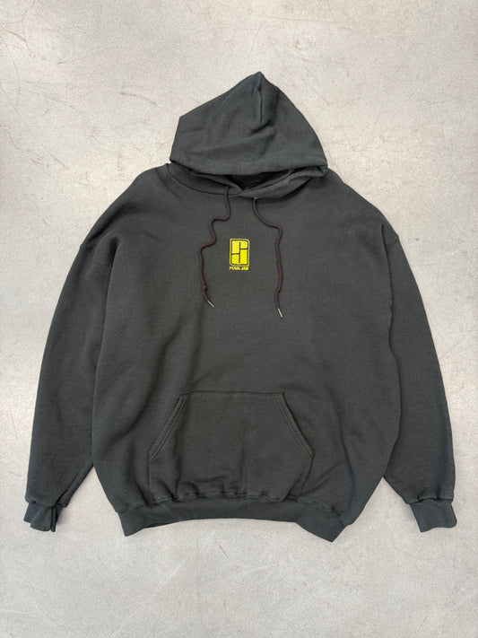 PEARL JAM EMBROIDERED LOGO HOODIE (ULTRAWEIGHT LEE TAG)